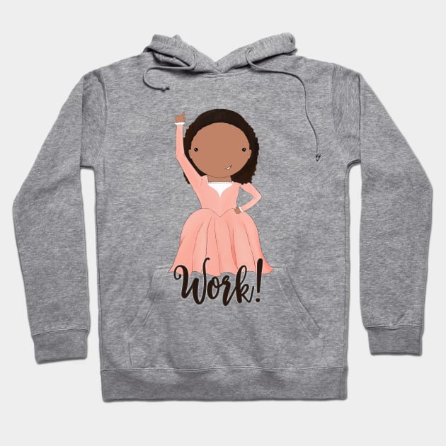 Work! Hoodie by Jen Talley Design